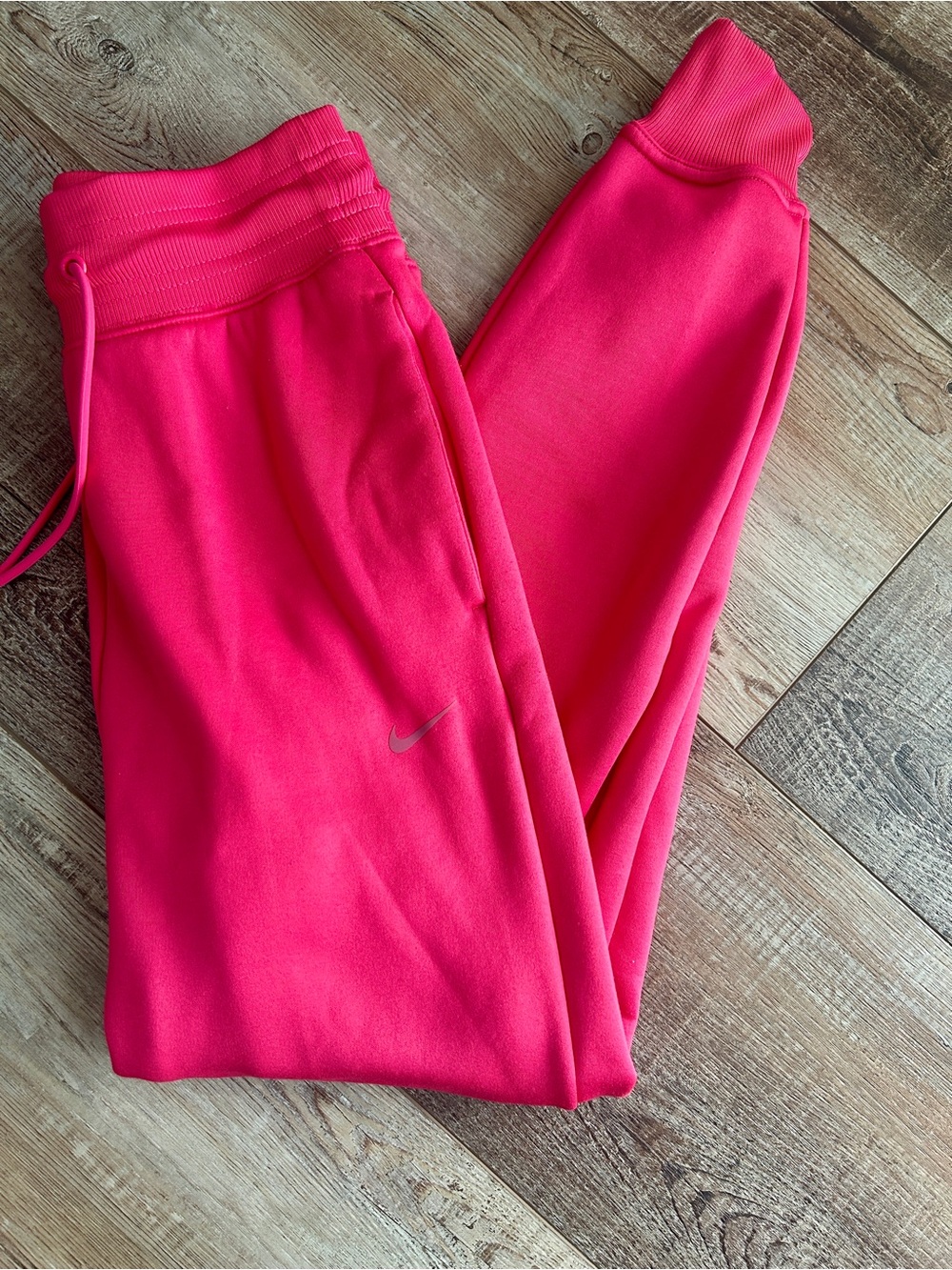 Nike Women Hot Pink Fleece Joggers